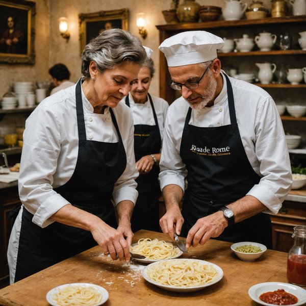 Où suivre des cours de cuisine traditionnelle italienne à Rome, Italie ?